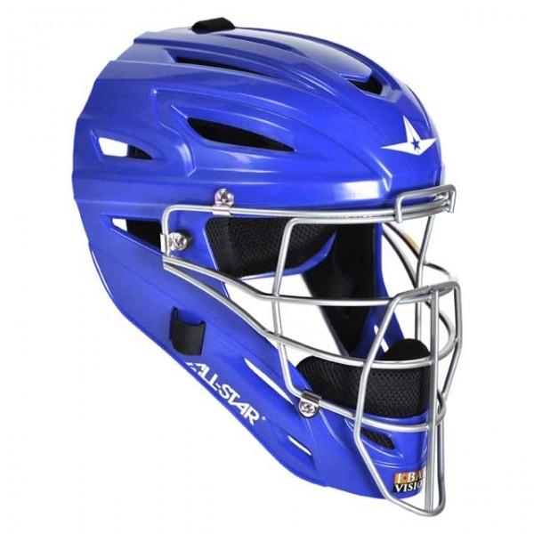 Shop Allstar Junior MVP2410 Ultra Cool Catcher's Helmet Royal Edmonton Canada Store