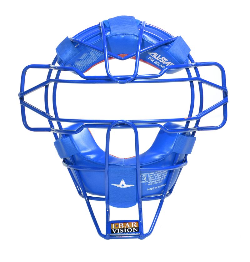 Shop Allstar Senior FM25LMX Traditional Hollow Steel Leather Pads Catcher's Facemask Royal Edmonton Canada Store