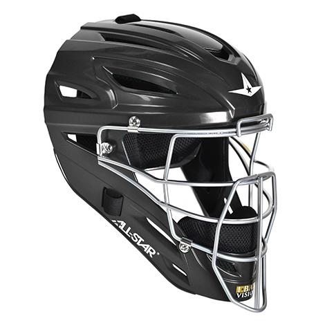 Shop Allstar Senior MVP2400 Ultra Cool Catcher's Helmet Black Edmonton Canada Store