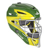 Shop Allstar Senior MVP2500 Pro System 7 Catcher's Helmet Green/Gold Edmonton Canada Store