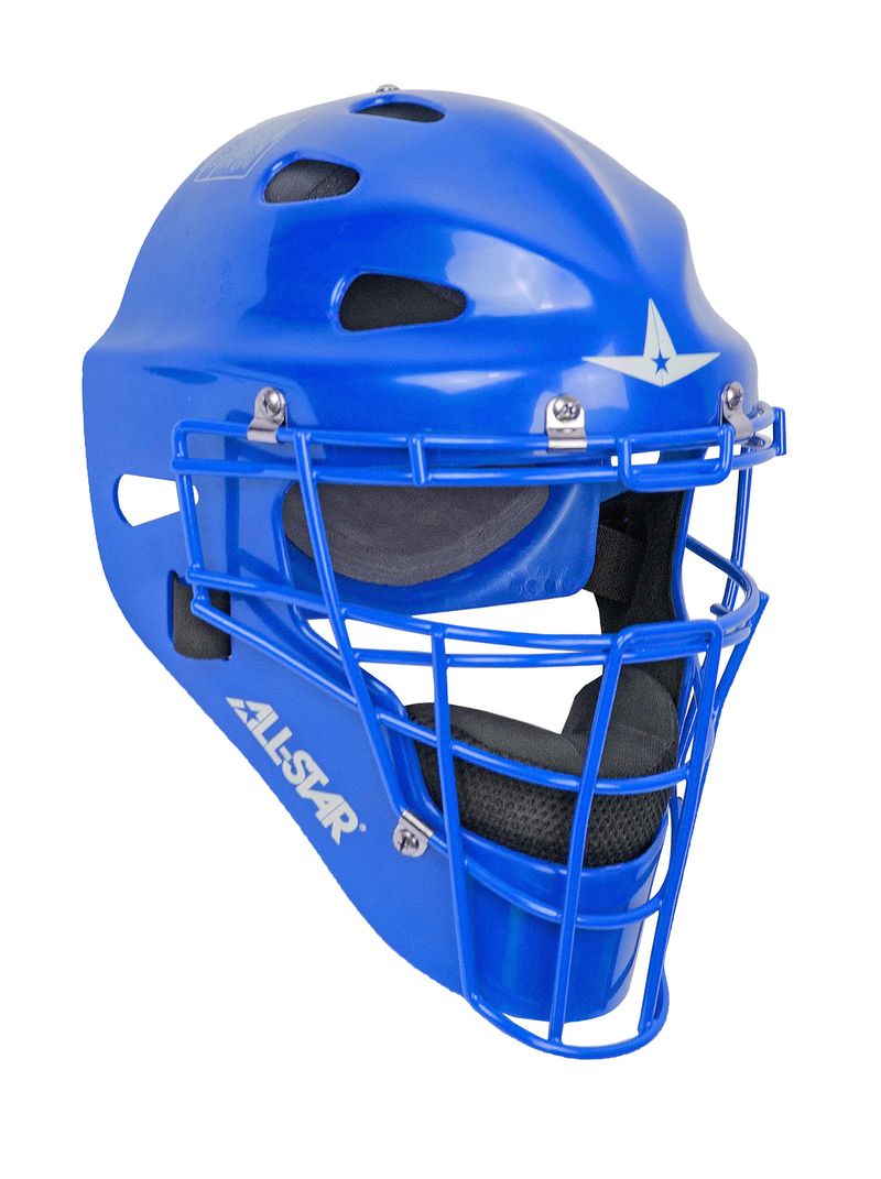 Shop Allstar Senior Player's Series Catcher's Helmet Royal Edmonton Canada Store