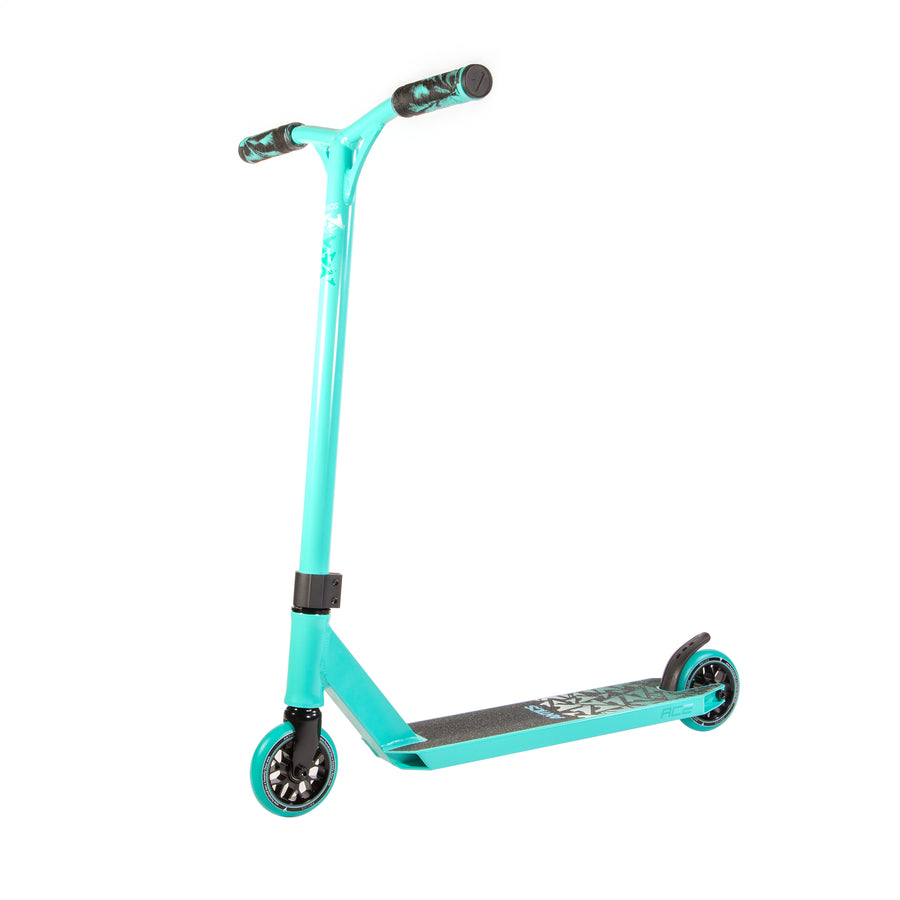 Shop Antics Scooters Ace Complete Flip Trick Scooter 2022 Edmonton Canada Store teal blue
