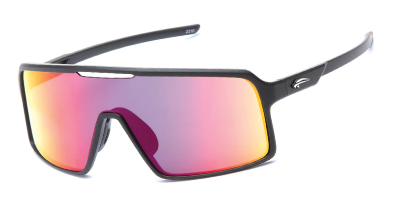 Shop Atmosphere Burn Sunglasses Matte Black/Red Edmonton Canada Store