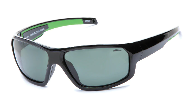 Shop Atmosphere Outrigger Polarized Floating Sunglasses Black/Green/Green Edmonton Canada Store