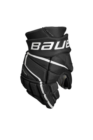 Shop Bauer Junior Vapor 3X PRO Hockey Player Gloves Black/White Edmonton Canada Store