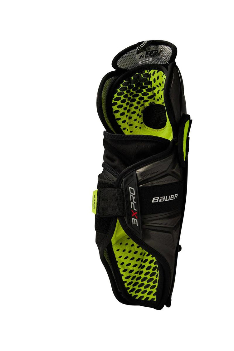 SHop Bauer Junior Vapor 3X PRO Hockey Player Shin Guard Edmonton Canada Store