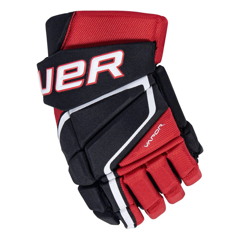 Shop Bauer Junior Vapor SHIFT Pro Hockey Player Gloves Black/White Edmonton Canada Store