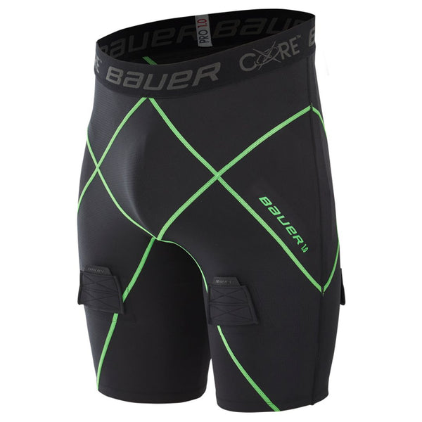 Shop Bauer Senior Core 1.0 Black Hockey Player Jock Shorts Edmonton Canada Store