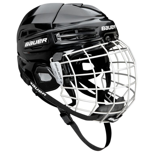 Shop Bauer Senior IMS 5.0 Hockey Player Helmet Combo Black Edmonton Canada Store