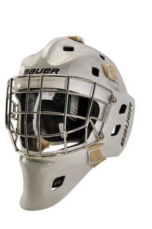 Shop Bauer Senior NME One Hockey Goalie Mask White Edmonton Canada Store