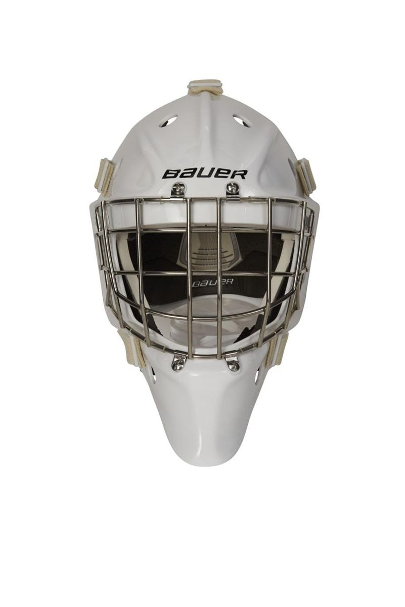 Shop Bauer Senior Profile 960 Pro Hockey Goalie Mask White Edmonton Canada Store