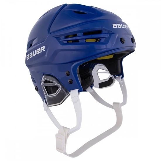 Shop Bauer Senior RE-AKT  Hockey Player Helmet Blue Edmonton Canada Store