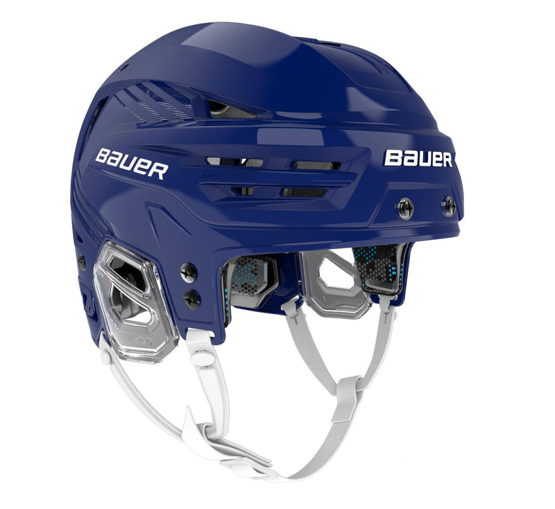 Shop Bauer Senior Re-Akt 85 Hockey Player Helmet Royal Edmonton Canada Store