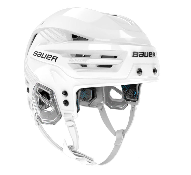 Shop Bauer Senior Re-Akt 85 Hockey Player Helmet White Edmonton Canada Store