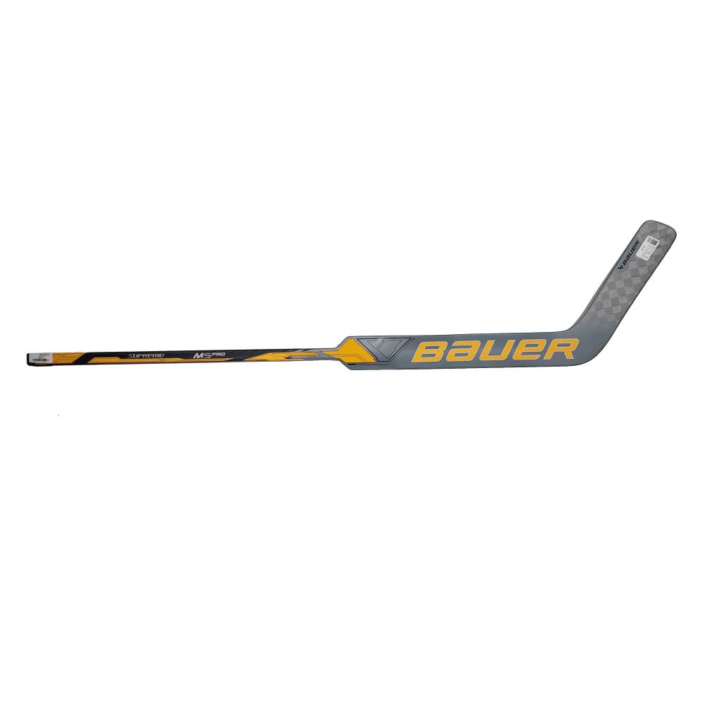 Shop-Bauer-Senior-Supreme-M5Pro-Silver-Sport-Gold-Hockey-Goalie-Stick-Edmonton-Canada