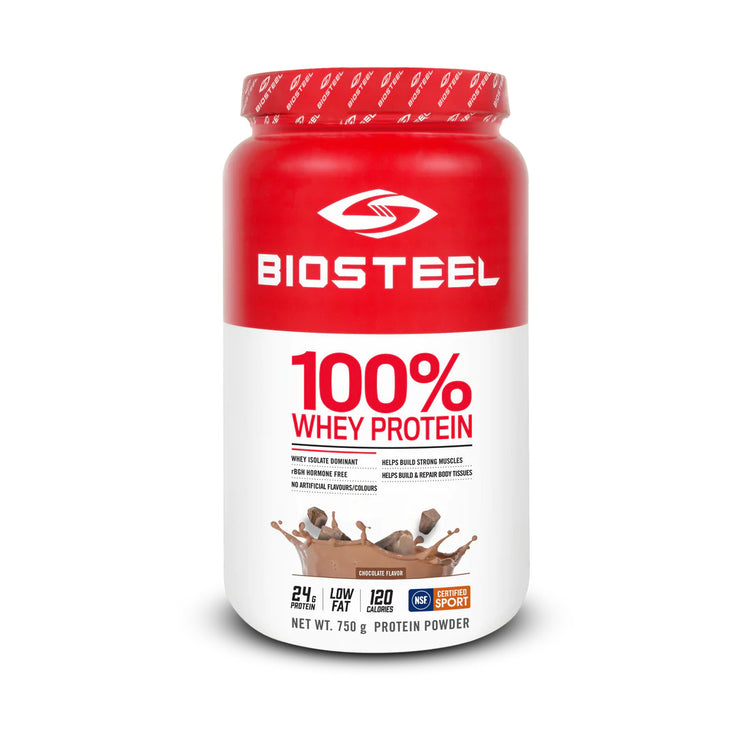 Shop BioSteel 100%  Whey Protein Powder (25 Servings) Chocolate Edmonton Canada Store