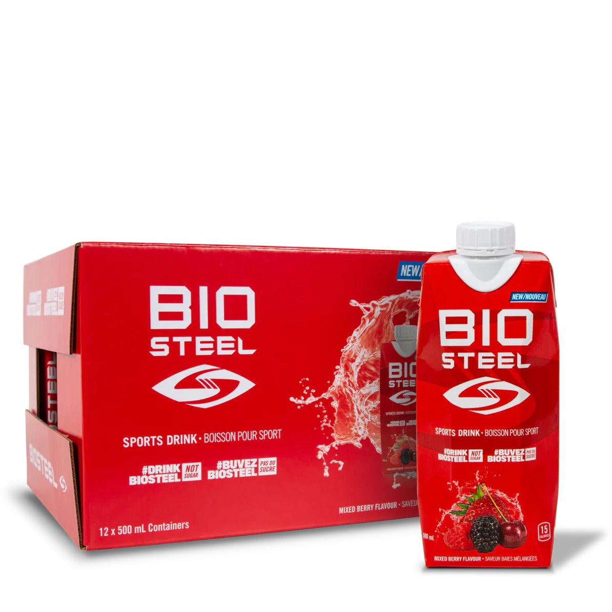 Shop BioSteel Sports Hydration Ready to Drink (12-Pack) Mixed Berry Edmonton Canada Store