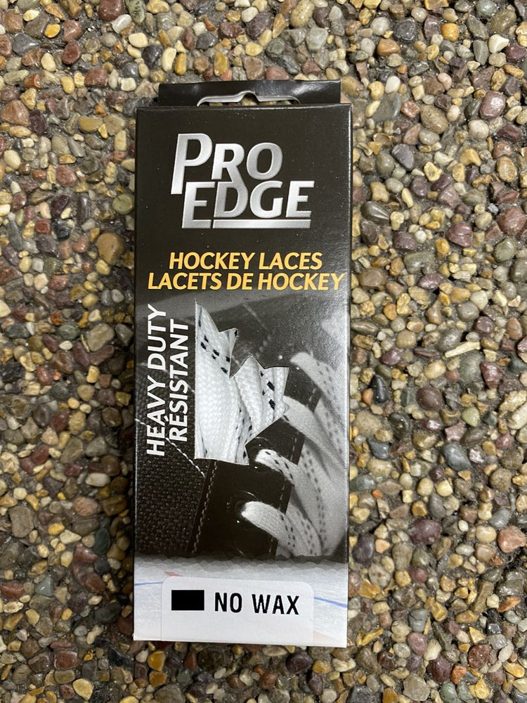 Shop Braids ProEdge White Molded Tip Hockey Skate Laces Edmonton Canada Store