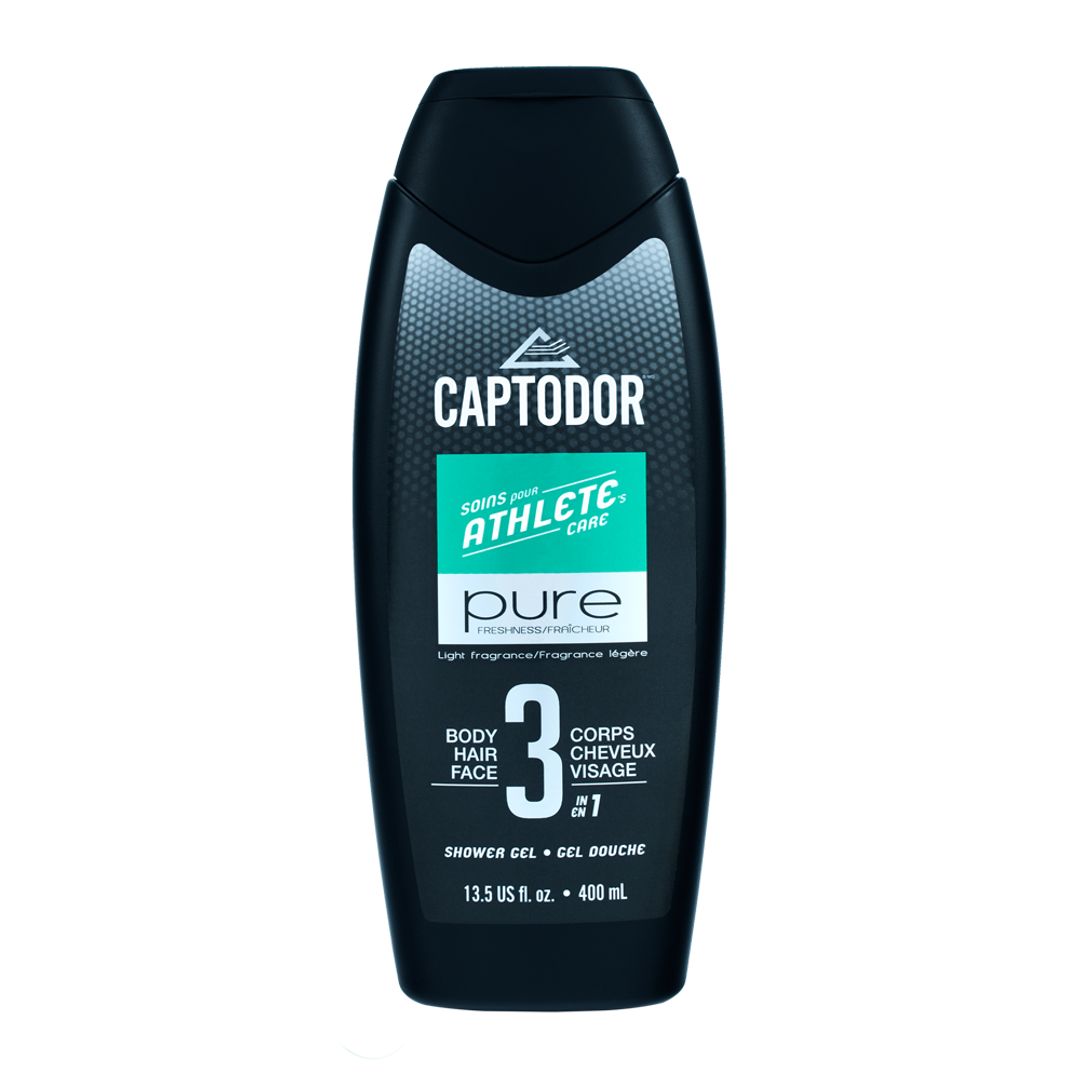 Shop CAPTODOR Pure 3 in 1 Shower Gel Edmonton Canada Store