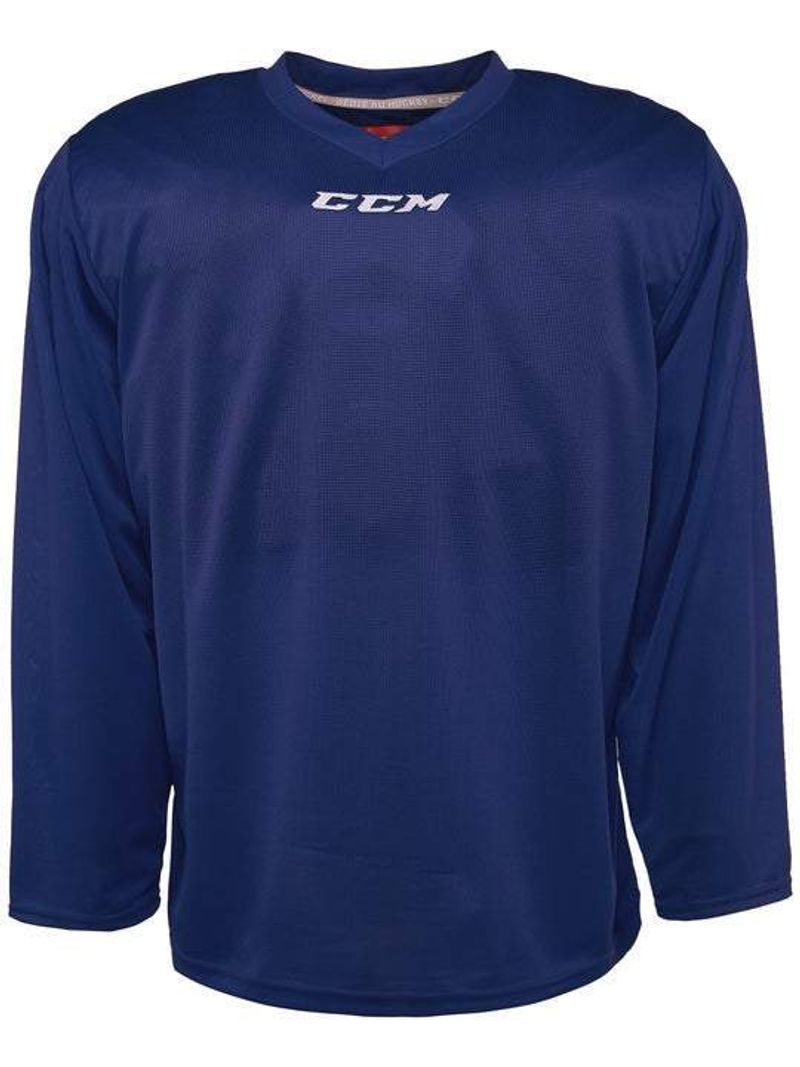 Shop CCM Intermediate 5000 Hockey Goalie Practice Jersey Royal Edmonton Canada Store