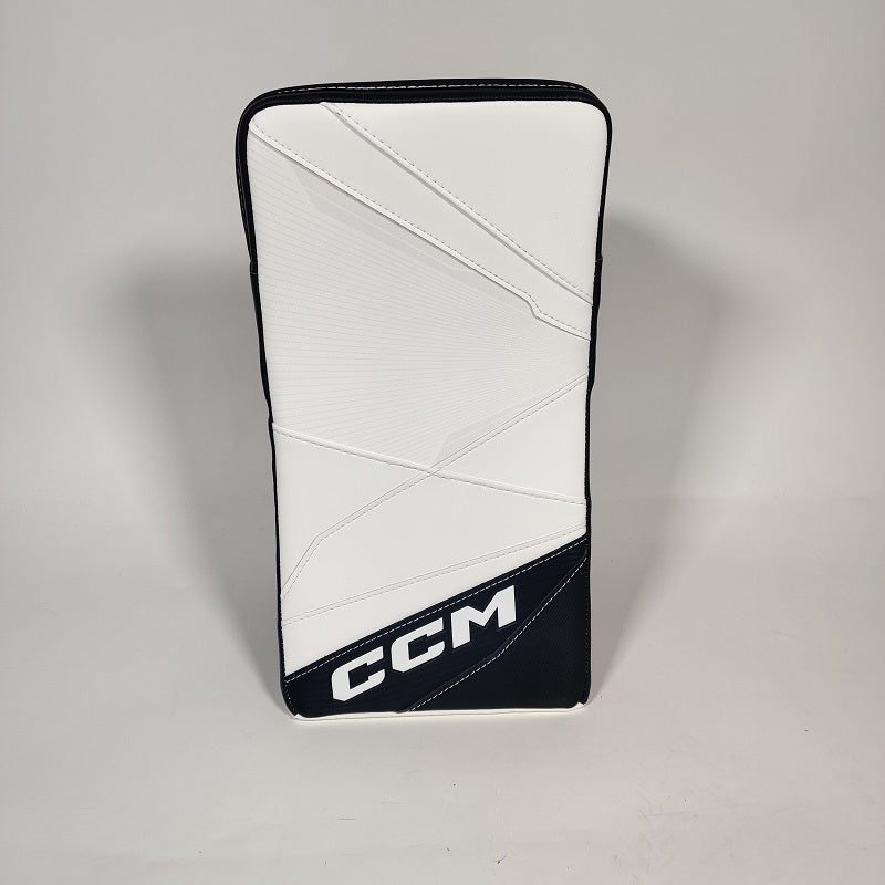 Shop CCM Intermediate AXIS 2 Pro Hockey Goalie Blocker White Black Edmonton Canada Store