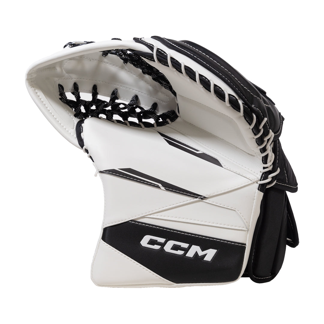 Shop CCM Intermediate Axis 2.9 Hockey Goalie Trapper White/Black Edmonton Canada Store