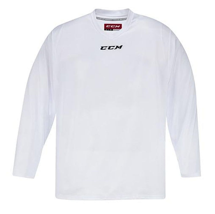 Shop CCM Junior 5000 Hockey Player Practice Jersey White Edmonton Canada Store
