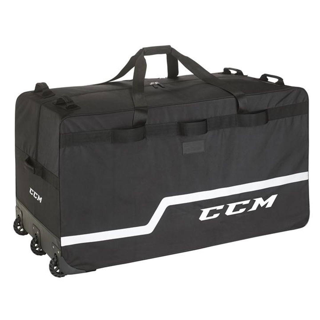 Shop CCM Junior Pro Wheeled 40" Hockey Goalie Bag Black Edmonton Canada Store