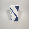 Shop CCM Senior EFLEX 5 Pro Hockey Goalie Blocker White Blue Edmonton Canada Store