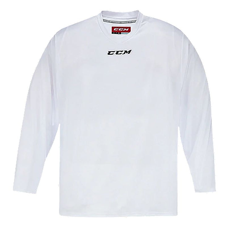 Shop CCM Senior QuickLite 5000 Hockey Player Practice Jersey White Edmonton Canada Store