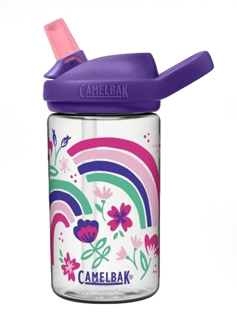Shop Camelbak Eddy+ Kids Hydration Bottle Rainbow Floral Edmonton Canada Store
