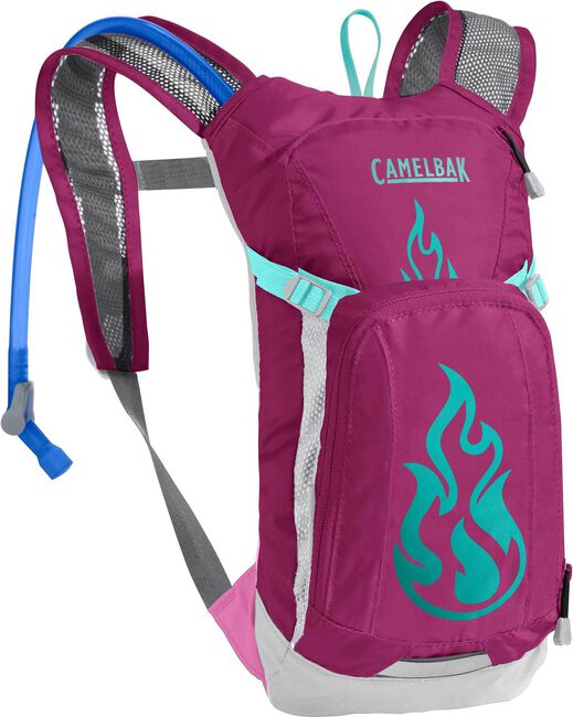 CamelBak Mini M.U.L.E. Hydration Bike Pack Baton Rouge/Flames (V1) 50oz