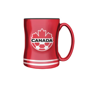 Shop Canada Store Soccer 14oz Sculpted Mug Edmonton Canada Store