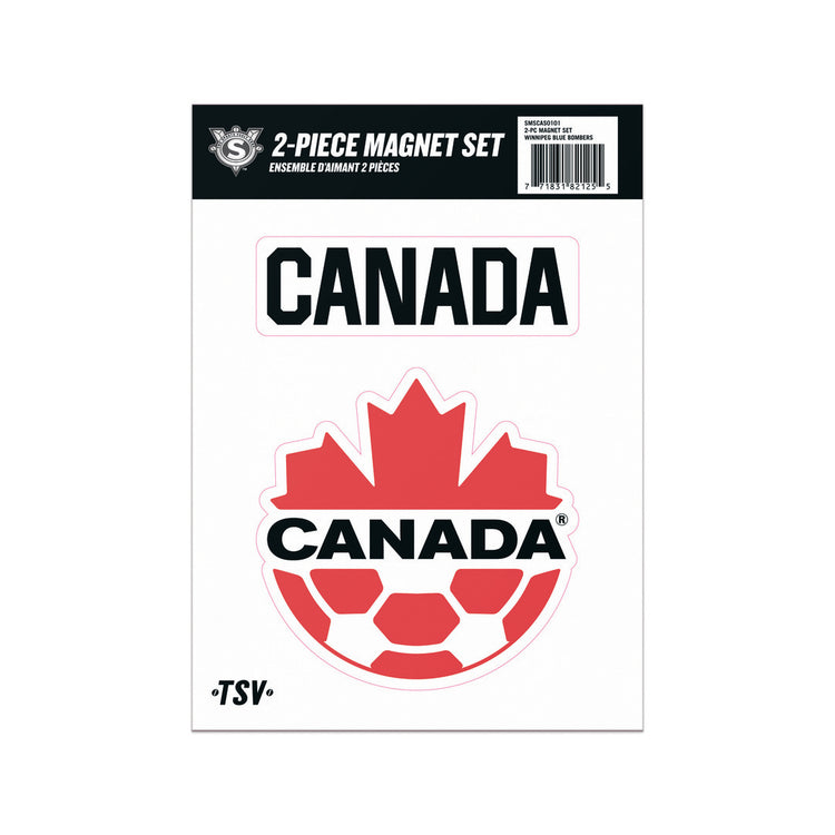 Shop Canada Store Soccer 2 Piece Magnet Set Edmonton Canada Store
