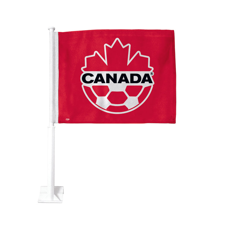 Shop Canada Store Soccer 2 Sided Car Flag Edmonton Canada Store