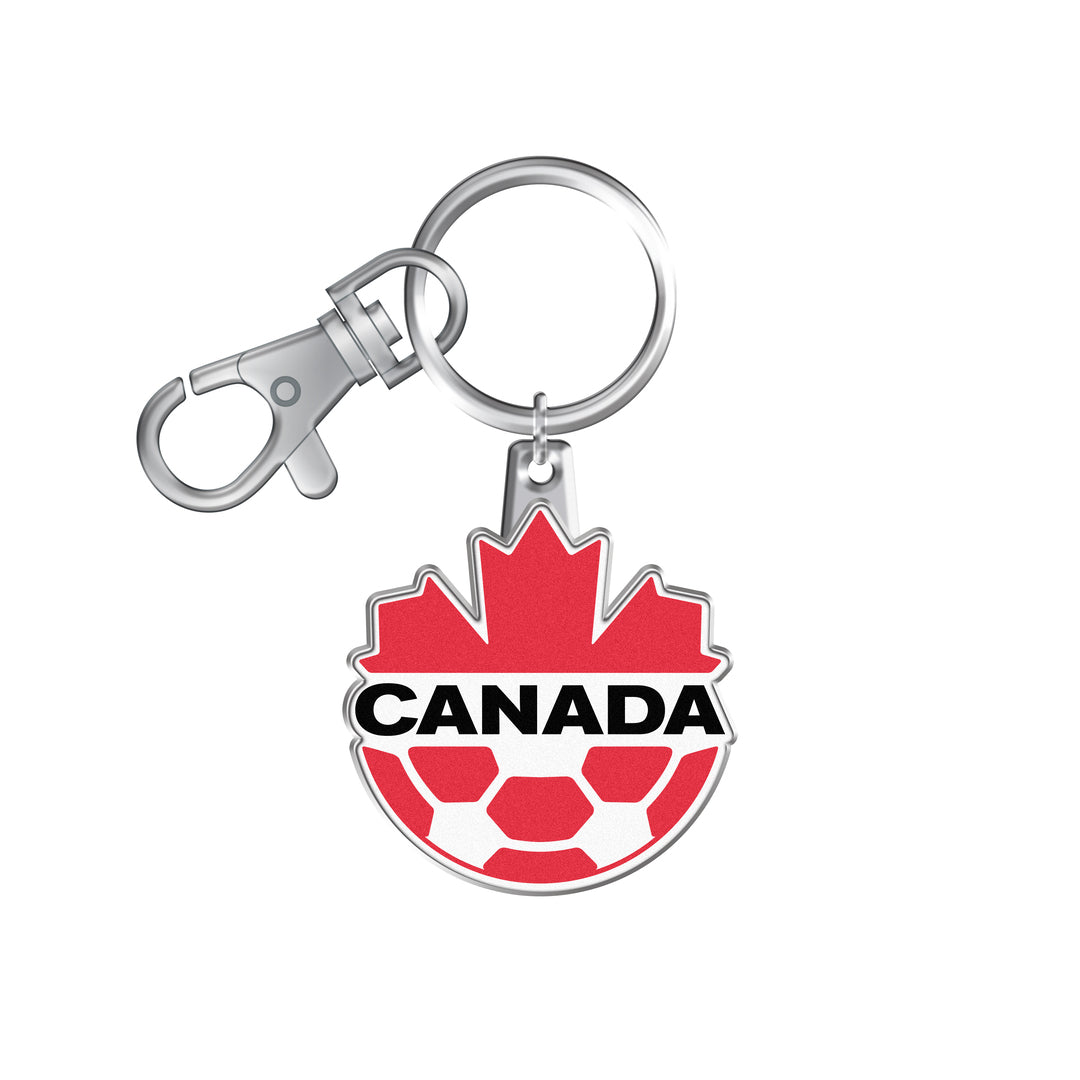 Shop Canada Store Soccer Logo Keychain Edmonton Canada Store