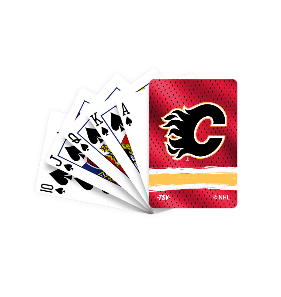 Shop Cards Playing NHL Calgary Flames Edmonton Canada