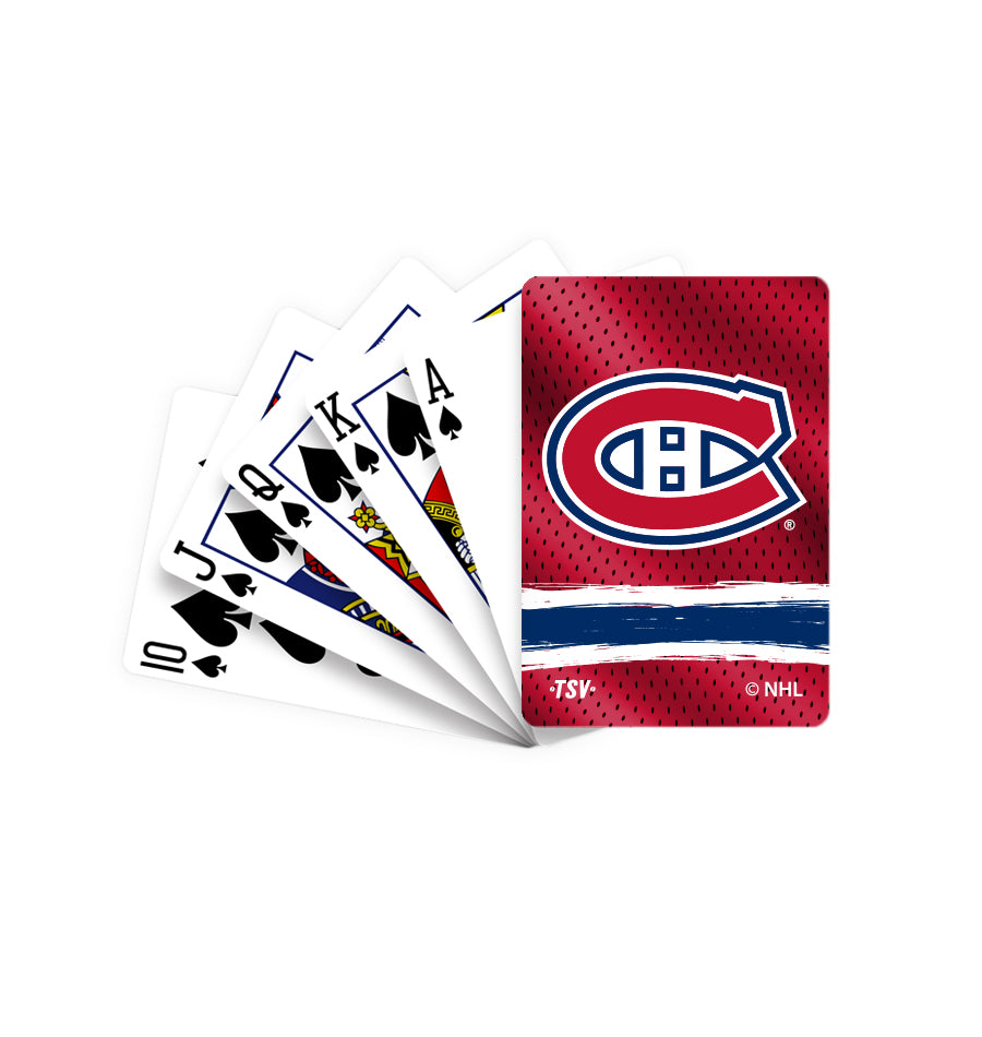 shop NHL Montreal Canadiens Playing Cards edmonton canada store