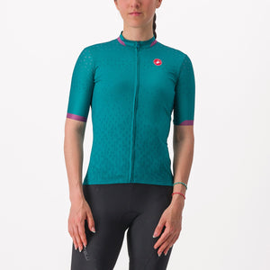Shop Castelli Women's Pezzi Short Sleeve Cycling Bike Jersey Edmonton Canada Store