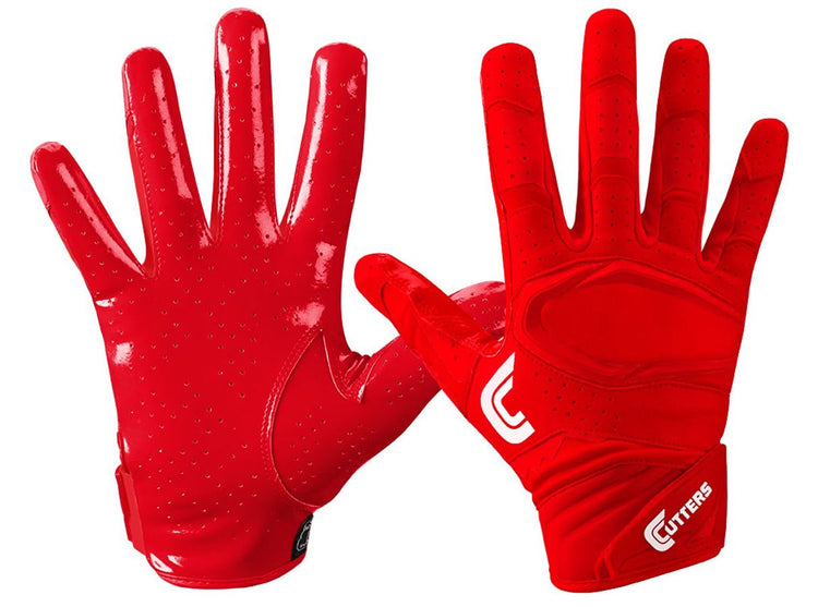 Shop Cutters Senior Rev Pro 2.0 Solid Receiver Football Gloves Red Edmonton Canada Store