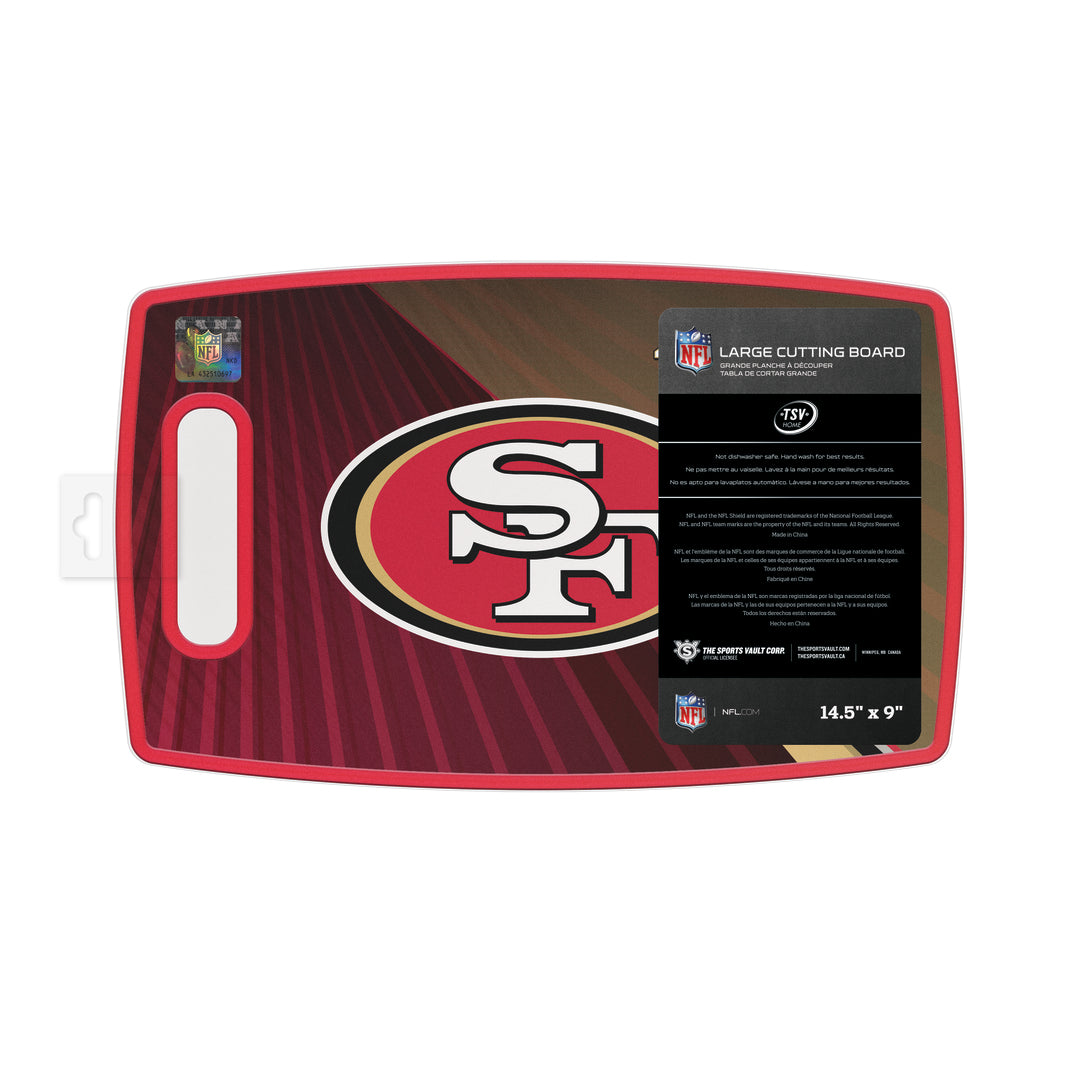 Shop Cutting Board NFL San Francisco 49ers Edmonton Canada Store