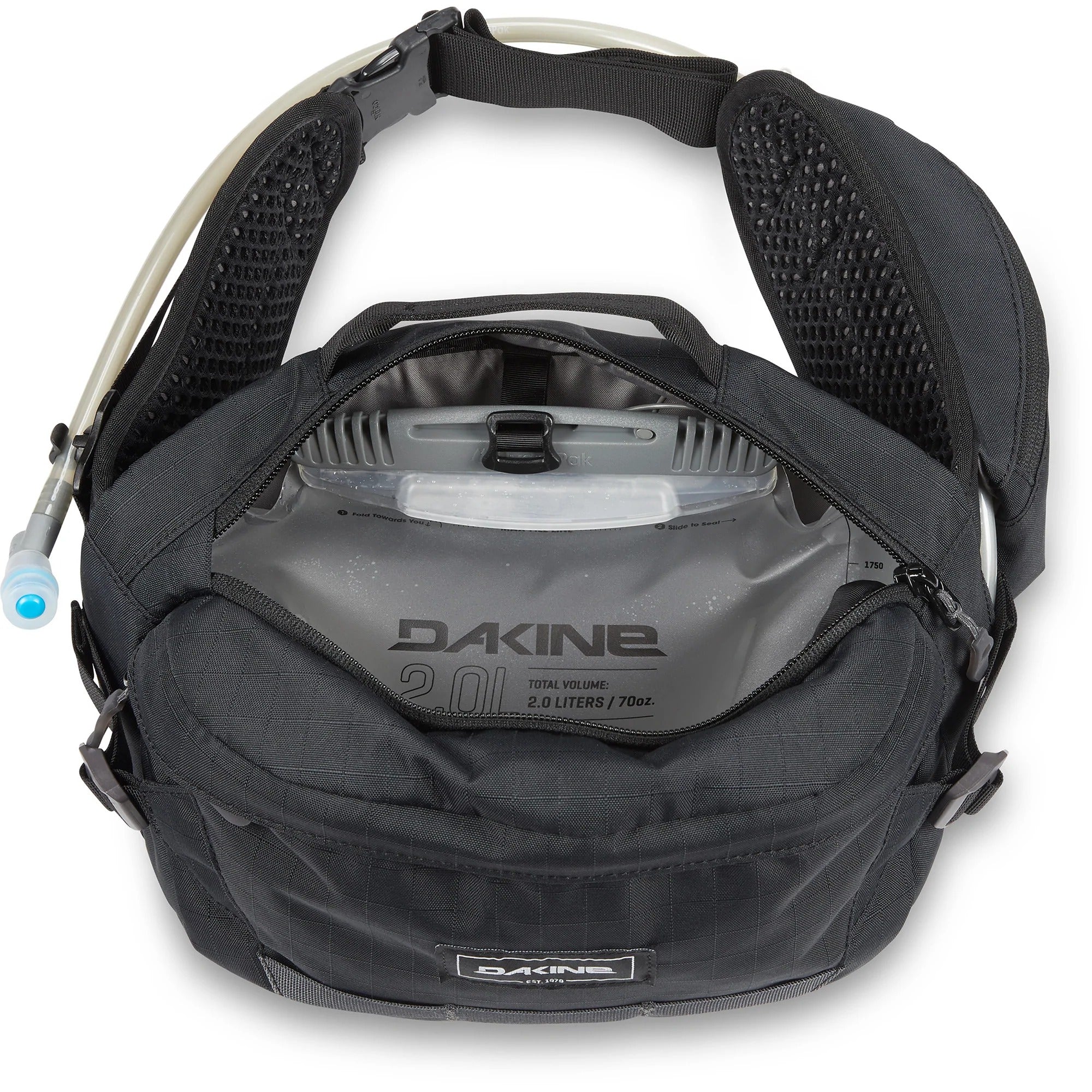 Shop DAKINE Hot Laps Hydration Waist Hip Bike Pack 5L Black Edmonton Canada Store