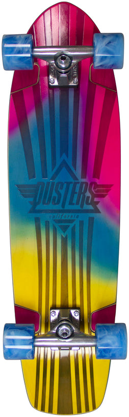 Shop Dusters Keen Retro Fades Complete Cruiser Skateboard