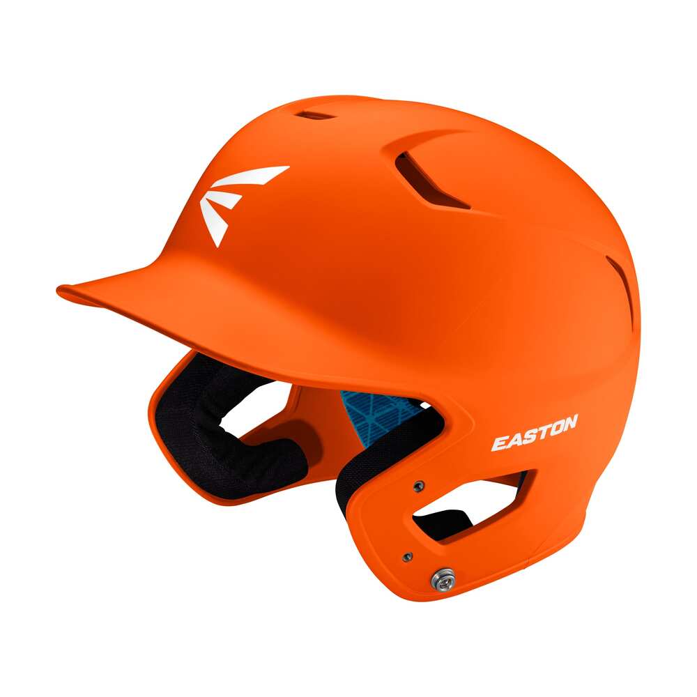 Shop Easton Junior Z5 2.0 Matte Solid Batting Helmet Orange Edmonton Canada Store