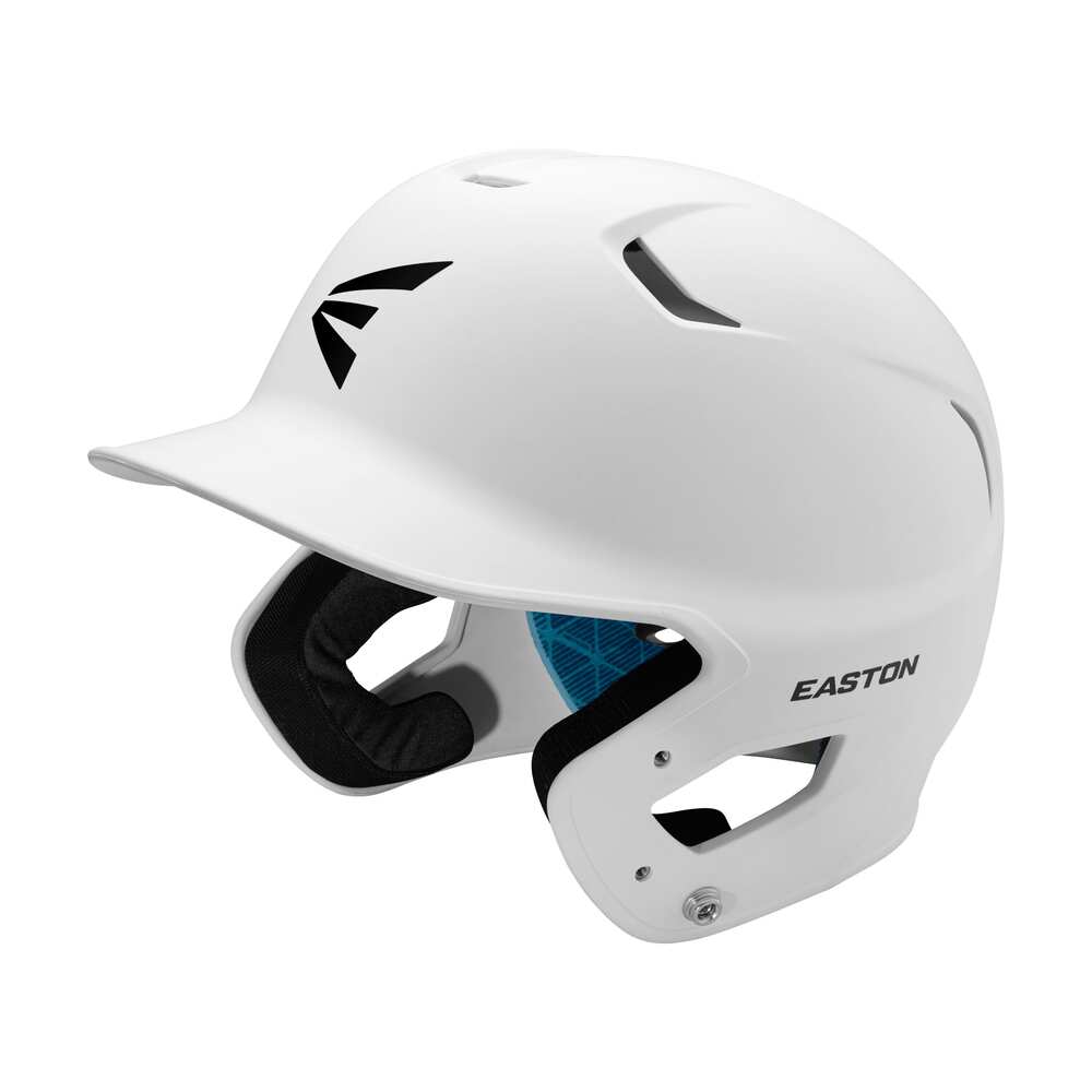 Shop Easton Junior Z5 2.0 Matte Solid Batting Helmet White Edmonton Canada Store