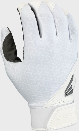 Shop Easton Women's Fundamental VRS Fastpitch Batting Glove-Pair White/Grey Edmonton Canada Store