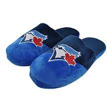 Shop FOCO Men's MLB Toronto Blue Jays Big Logo Slipper Edmonton Canada Store