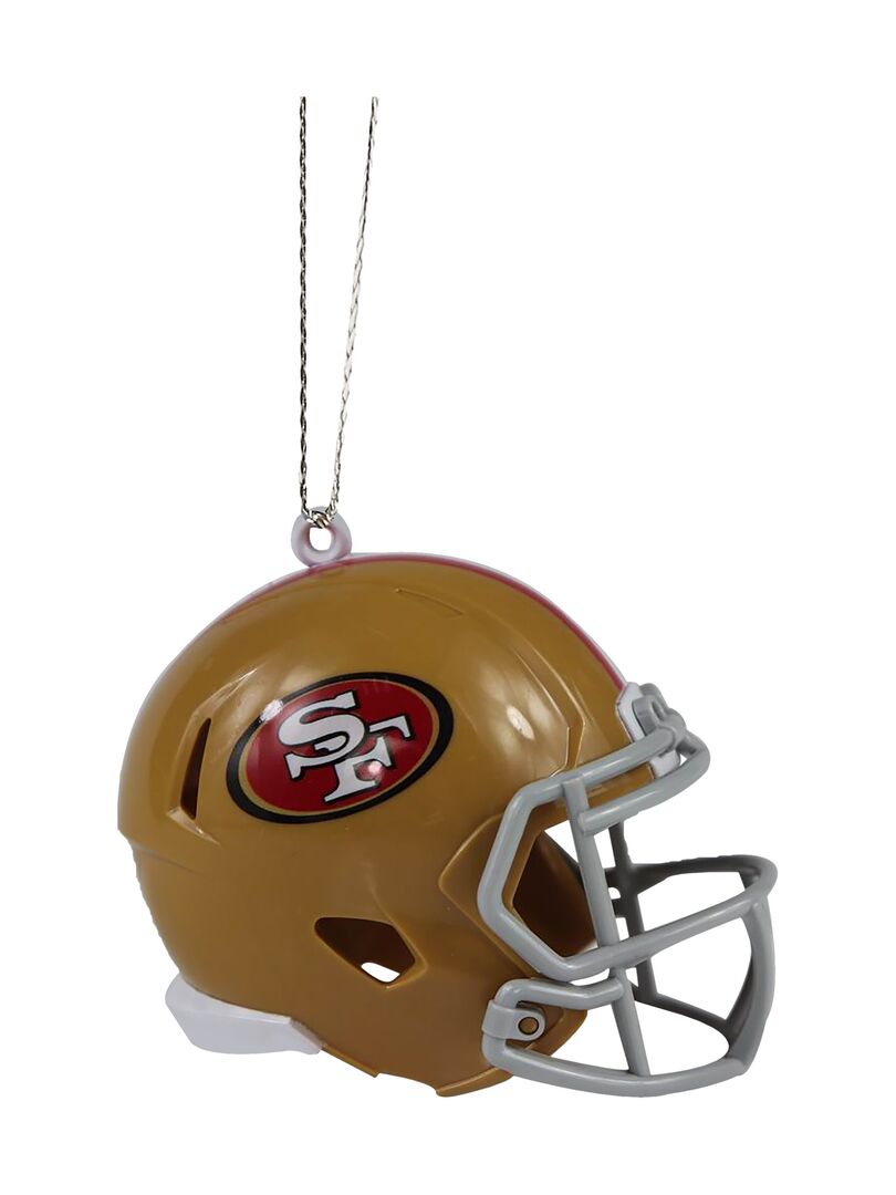 Shop FOCO NFL San Francisco 49ers ABS Helmet Ornament Edmonton Canada Store