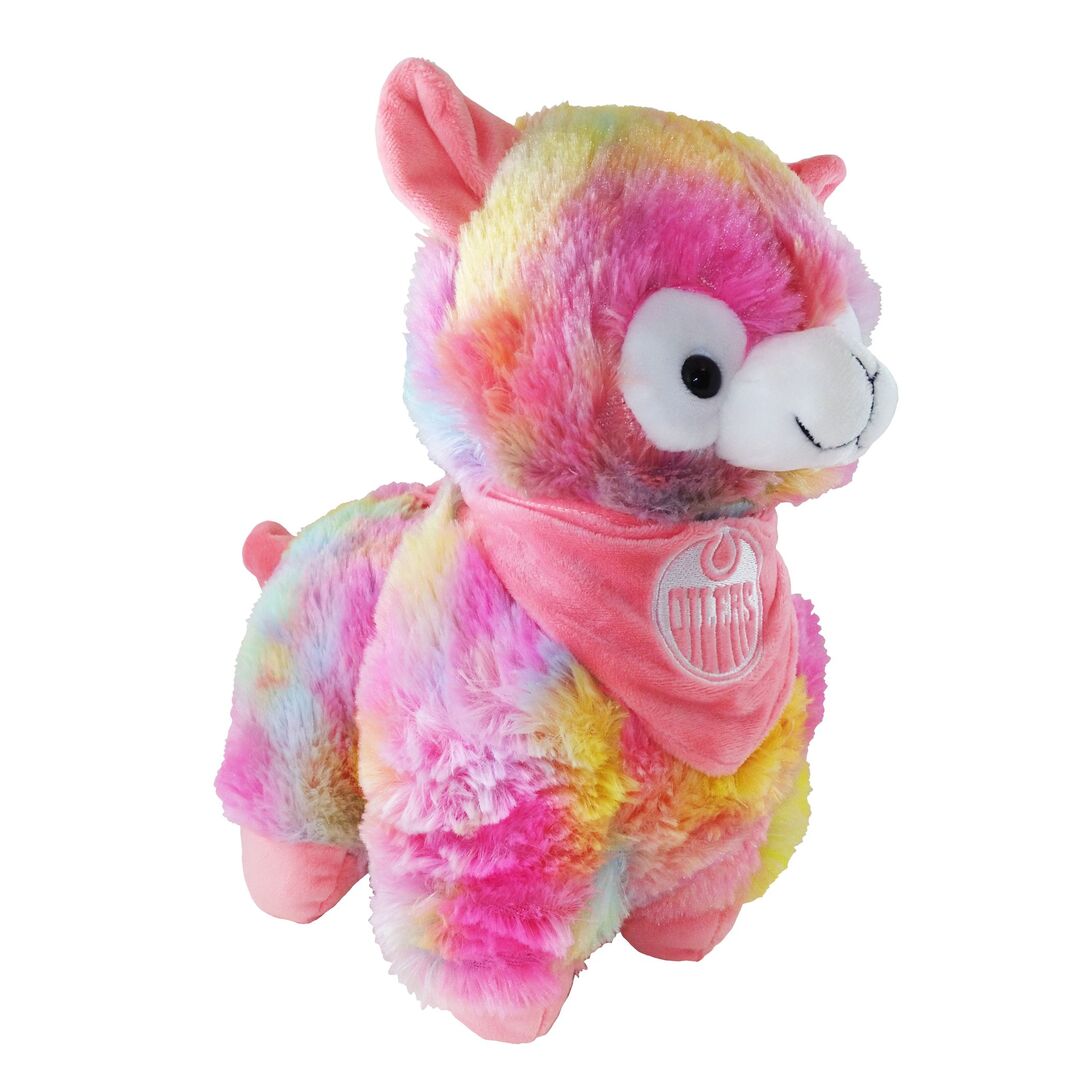 Shop FOCO NHL Edmonton Oilers Plush Rainbow Llama Edmonton Canada Store
