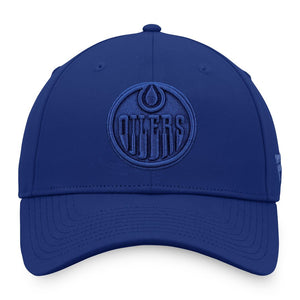 Shop Fanatics Men's NHL Edmonton Oilers 2022 Pro Structured Adjustable Cap Blue Edmonton Canada Store